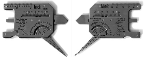 Combo-Welding Gauge Multi Purpose Inch & Metric